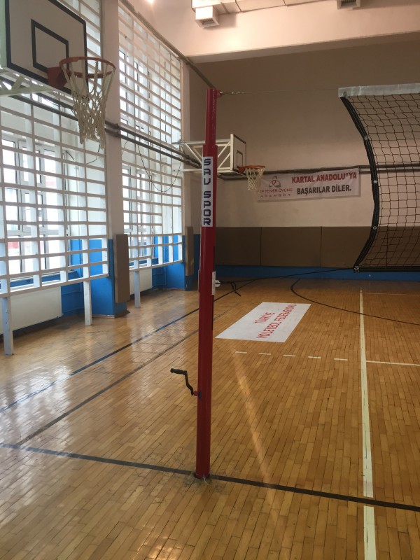 Teleskopik Alüminyum Voleybol Direği